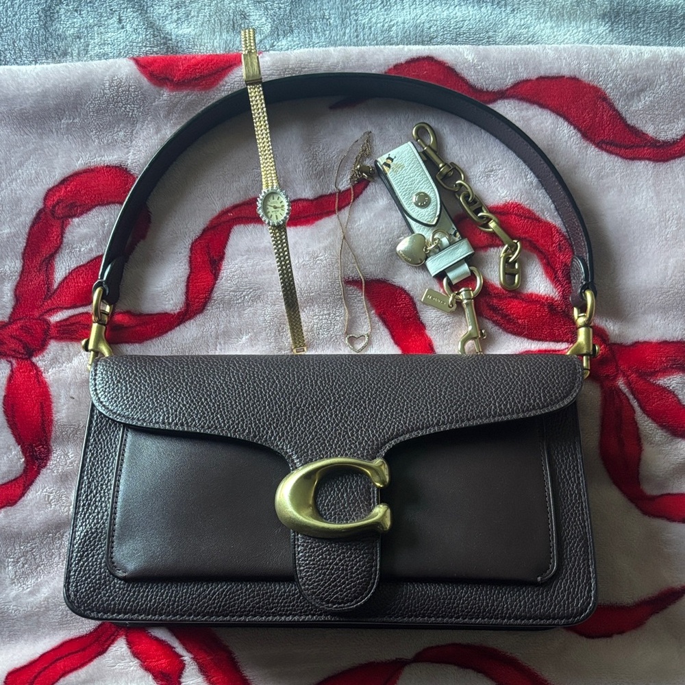Coach Tabby 26 in Oxblood bundle!